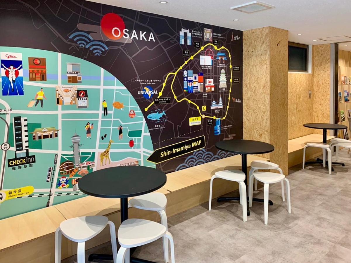 Checkinn Osaka Shinimamiya Luaran gambar